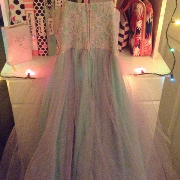 Sweetheart Floor Length Prom Dress - Picture 3 of 4