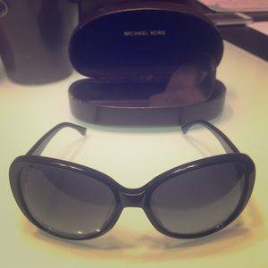 Michael Kors Edie Sunglasses Black