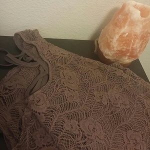 Lace XXL tank top