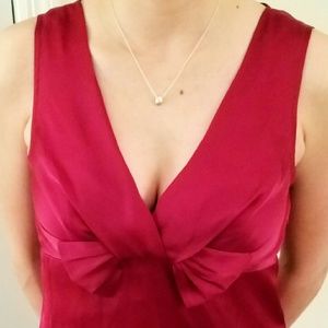 Dark pink silk blouse, never worn