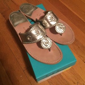 Platinum Jack Rogers size 9.5