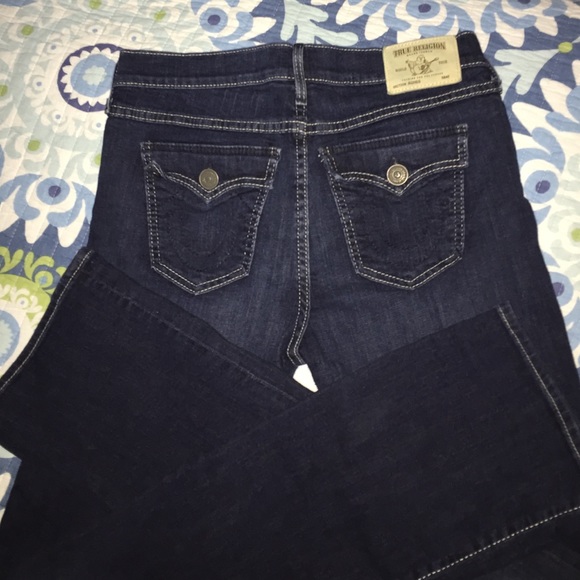 Stretchy Straight True Religion Jeans