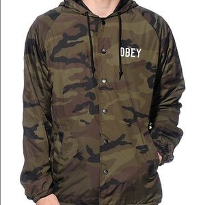 ISO!! Obey Camo Windbreaker