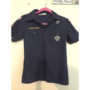 Boy Scout shirt!