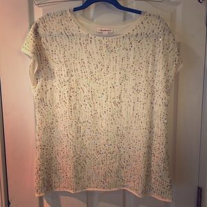 Coldwater Creek Sequined Blouse☀️