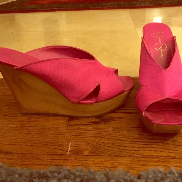 Jessica Simpson 8.5 JP-Frisco2 wedges