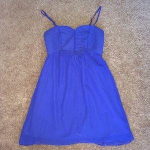 EUC Cobalt Chiffon Dress 💙