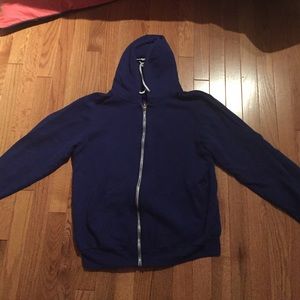 American apparel zip up