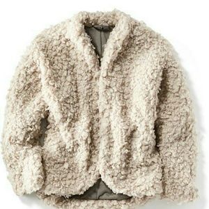 Girls Faux Fur Yeti Coat