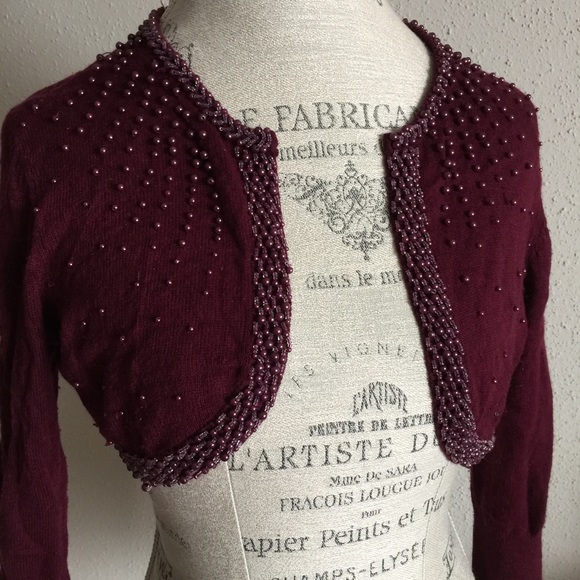 Gorgeous beaded shrug