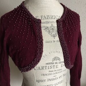 Gorgeous beaded shrug