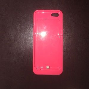 Pink 5c charging phone case!