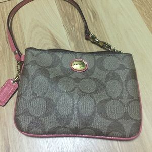 Coach wristlet