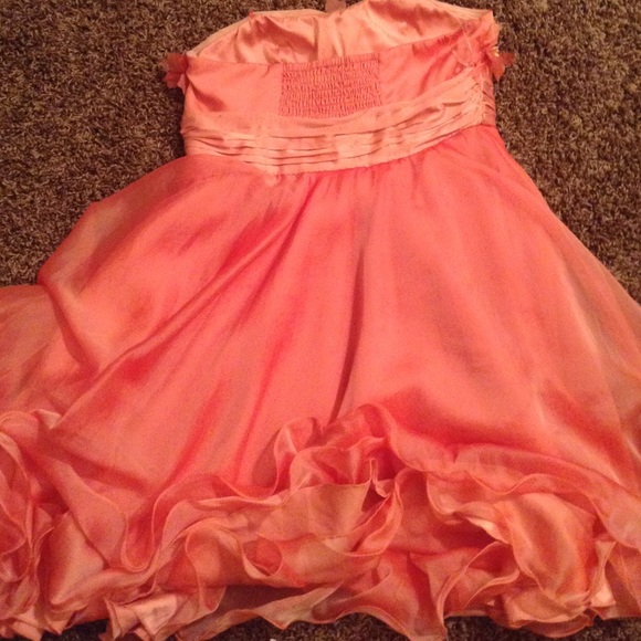 Orange Floral Lucy & Co. Dress - Picture 2 of 4