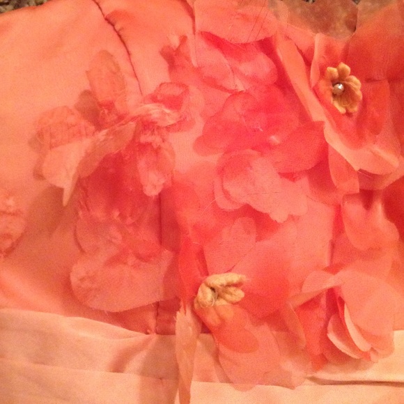 Orange Floral Lucy & Co. Dress - Picture 4 of 4