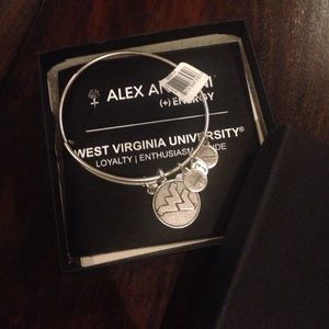 Silver Alex and Ani Braclet