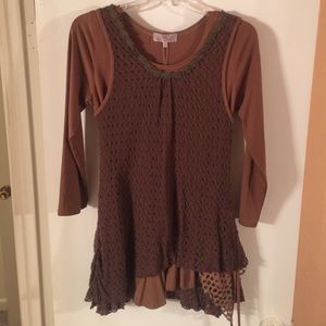 Brown tunic