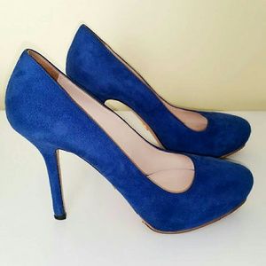 Prada Suede high heels pumps, 10 cm heels