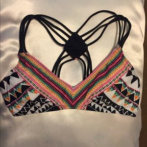 Aztec bikini top