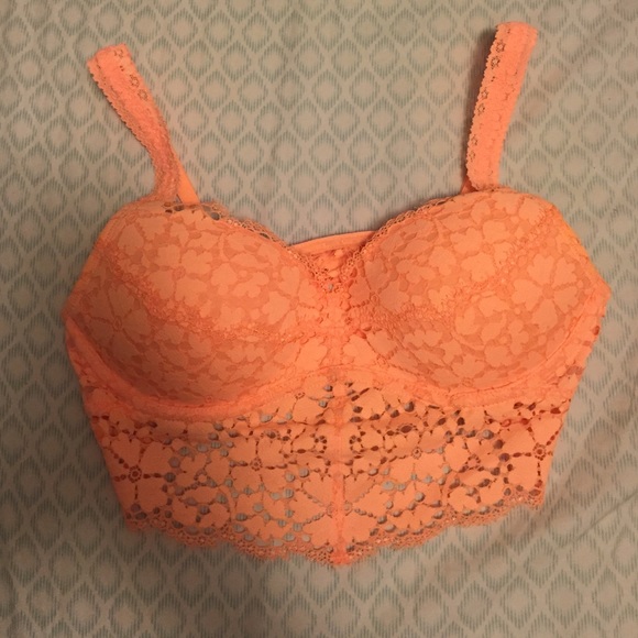 PINK Victoria's Secret Other - Bright orange PINK bandeau