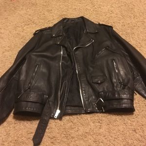 Leather jacket