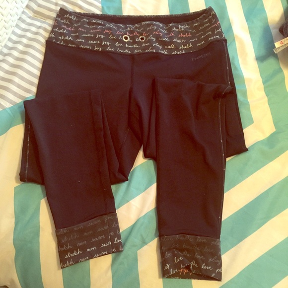 Black Bebe leggings