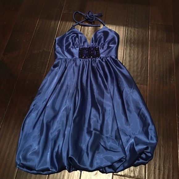 Jessica McClintock Halter Bubble Dress