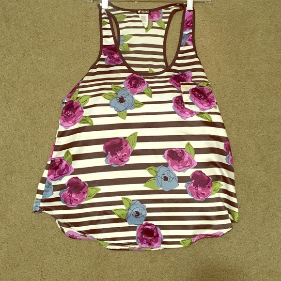 Silky tank top.