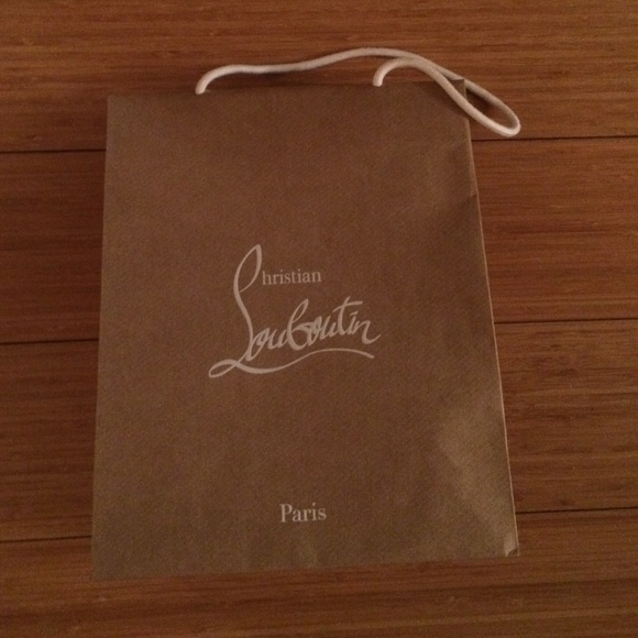 Christian louboutin shopping bag