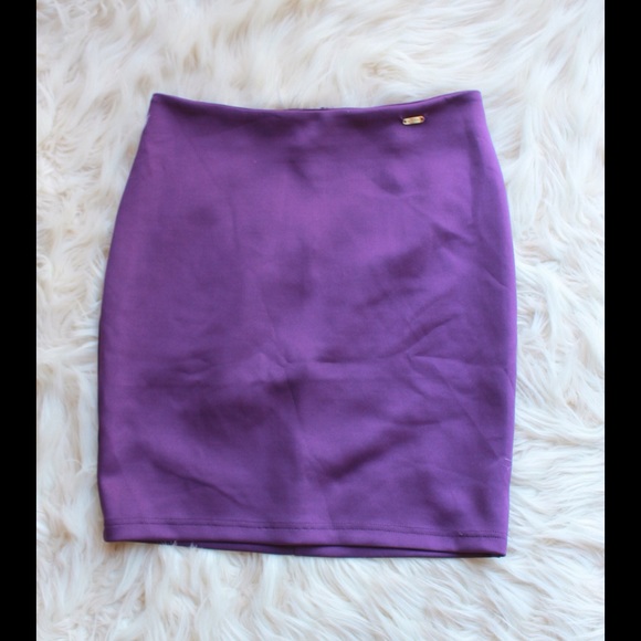 Purple Bebe Skirt