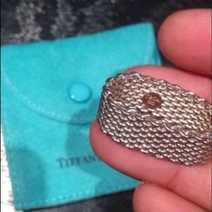 Tiffany and co mesh ring