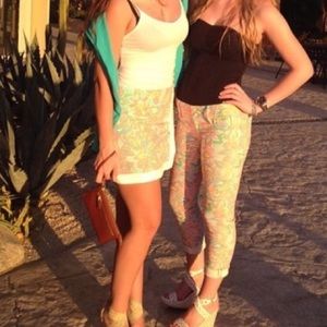 Lilly Pulitzer skinny printed jeans