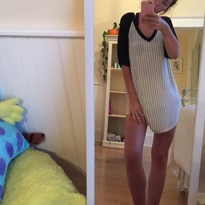 Baseball T-shirt Dress