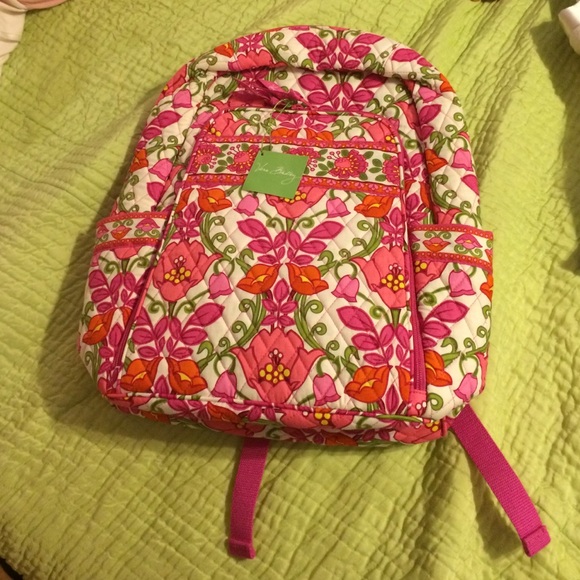 Vera Bradley laptop backpack new w/ tags