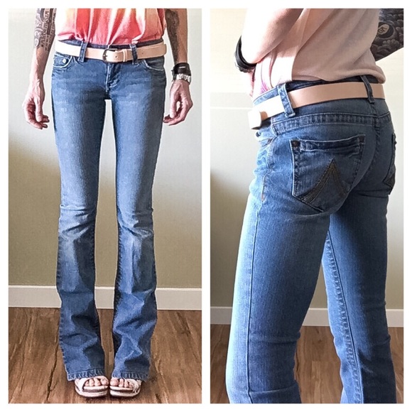 Bailey Bootcut Jeans - Size 00 Tall - 36" inseam
