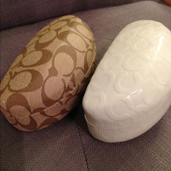 (Two) Coach Eyewear Hard Cases.
