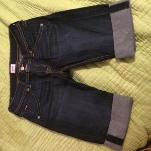Hudson Palerme jean shorts size 28