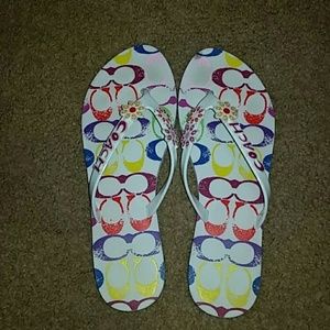 Coach Flip Flops