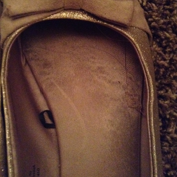 H&M Glittery Bow Flats - Picture 2 of 4