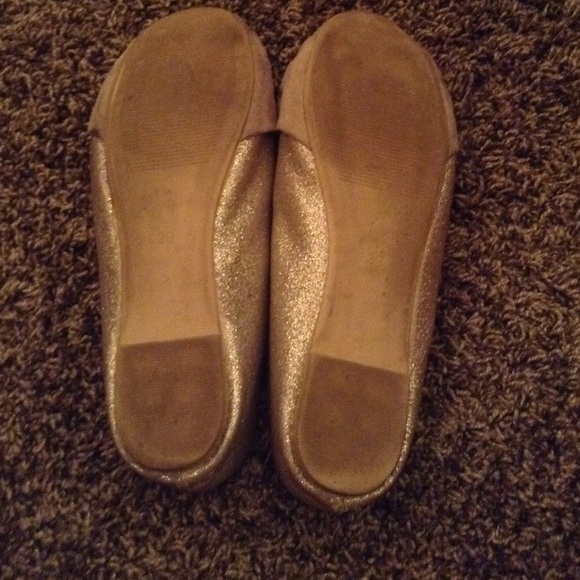 H&M Glittery Bow Flats - Picture 3 of 4