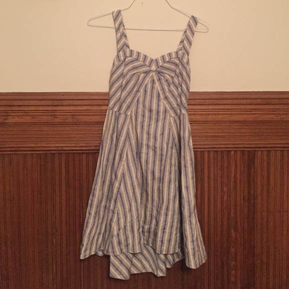 Free People sweetheart neckline dress