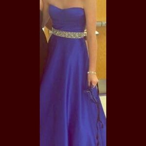 Blue Sherri Hill dress size 0