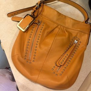 Leather crossbody