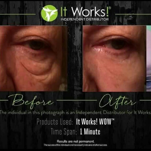It Works! Global Other - It Works! WOW? wipes out your wrinkles! 45 sec!!