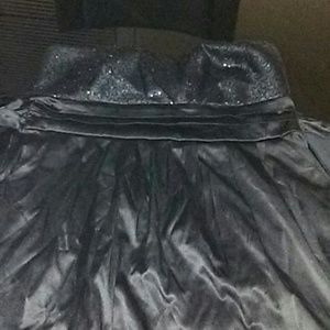 Black sequin dress