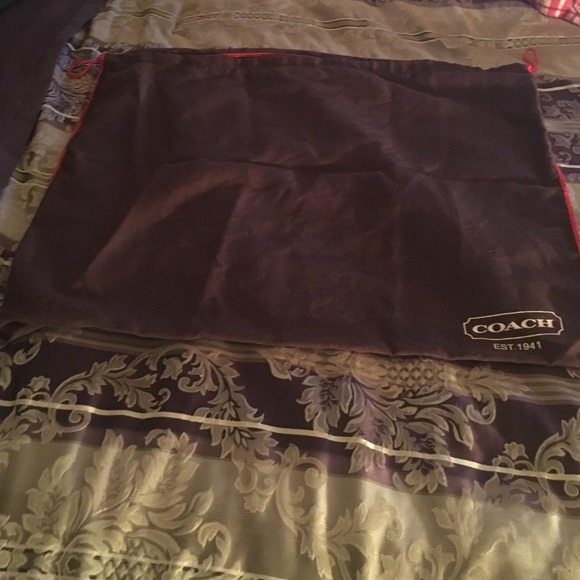 Coach bag cover