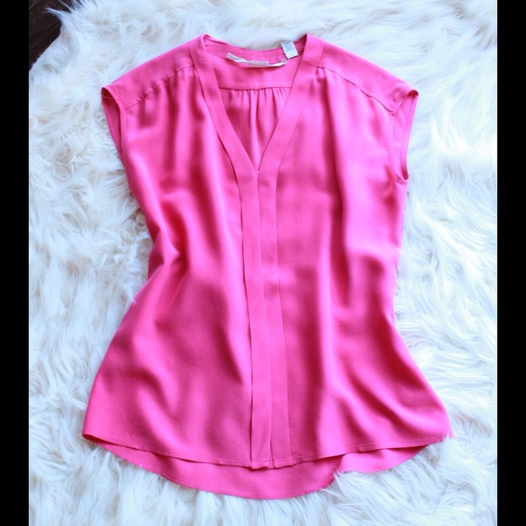 Max Studio 100% Silk Top
