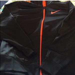 Dark gray boys zip up hoodie