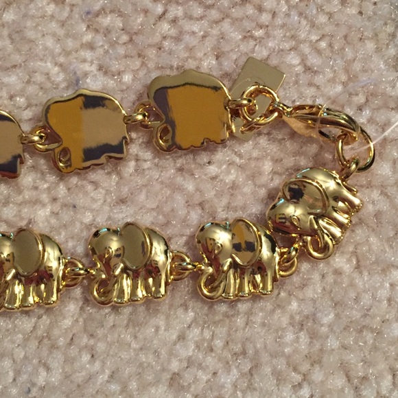 NWT Lilly Pulitzer Elephant Bracelet - Picture 3 of 3