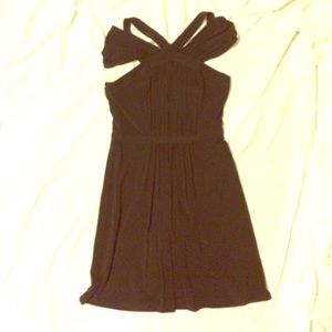 Unique BCBG black dress